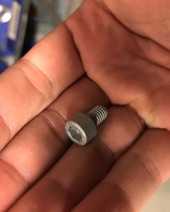 Hexagon round screw M6x10 8.8 galv.